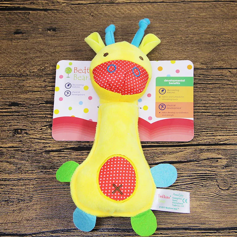 Neue Party-Geschenke Hundespielzeug Haustier Welpen Kauen Squeaker Quietschend Plüsch Sound Cartoon Dinosaurier/Hirsch/Affe Spielzeug kleines Haustier Geschenk