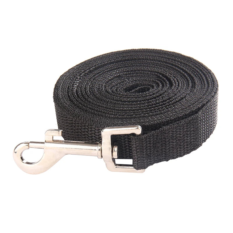 Hundeleine aus Nylon, 5 Farben, 1,5 m, 1,8 m, 3 m, 4,5 m, 6 m, Lauftrainingsleine, Katzen- und Hundegeschirr, Halsband, Leine, Gurt, Gürtel