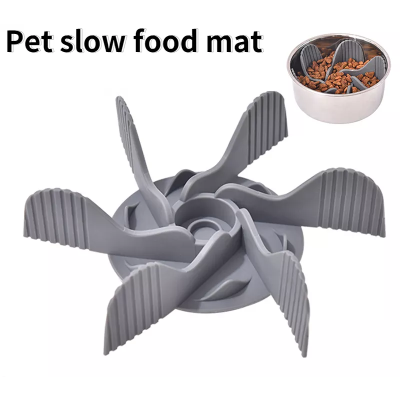 Slow Feeder Bowl für Hunde, Hundenapf-Einsatz, Slow Feeder Bowls, Rutschfeste Platte, Anti-Erstickungsschutz, Einsatz, Heimtierbedarf, Fütterungszubehör für Hunde und Katzen