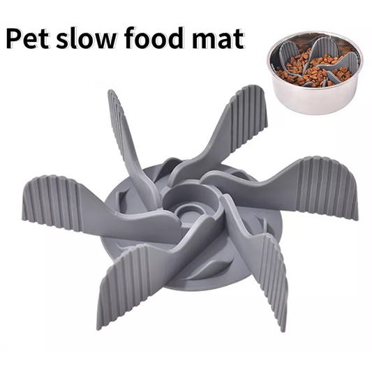 Slow Feeder Bowl für Hunde, Hundenapf-Einsatz, Slow Feeder Bowls, Rutschfeste Platte, Anti-Erstickungsschutz, Einsatz, Heimtierbedarf, Fütterungszubehör für Hunde und Katzen