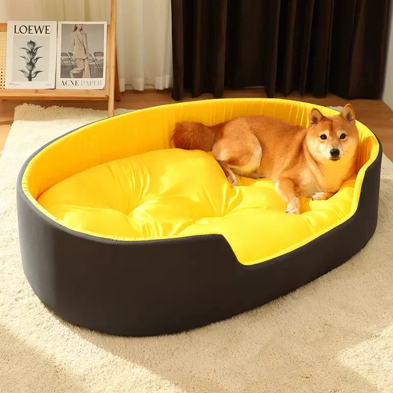 Hundebett, warmes Kissen für kleine, mittelgroße und große Hunde, Schlafbetten, wasserdichte Körbe, Katzenhaus, Zwingermatte, Decke, Haustierprodukte