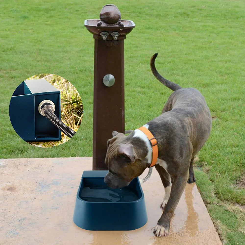 Pet Bowl Float Waterer Automatic Water Reservoir Drinker Drinker Dog Bowl For All Kinds Of Pets Indoor Outdoor Pet Supplies