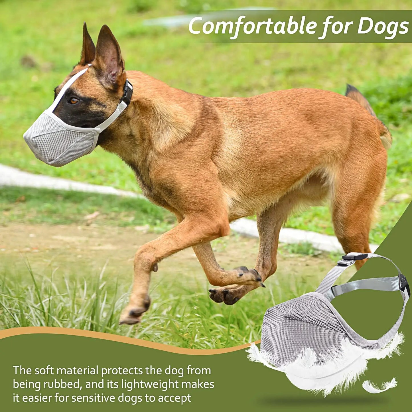 Pet Dog Muzzles Adjustable Breathable Dog Mouth Cover Anti Bark Bite Mesh Dogs Mouth Muzzle Mask For Dogs