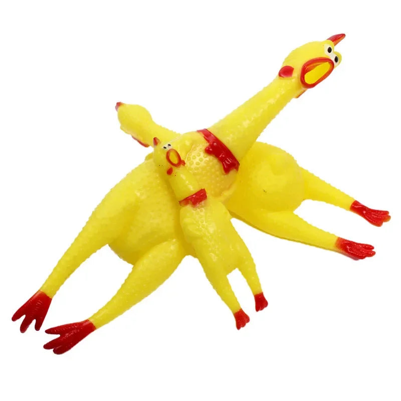 30 cm 17 cm 41 cm Schreiendes Huhn Squeeze Sound Spielzeug Haustiere Spielzeug Produkt Hundespielzeug Schrillendes Dekompressionswerkzeug Lustige Gadgets