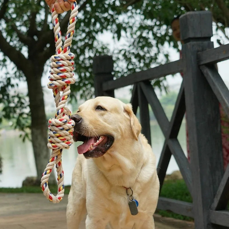 60CM Haustiere Spielzeug Beißen Backenzahn Seil Hundespielzeug für große Hunde Rottweiler Hundespielzeug Golden Retriever Kauen Zähne große Spielzeuge WF1015