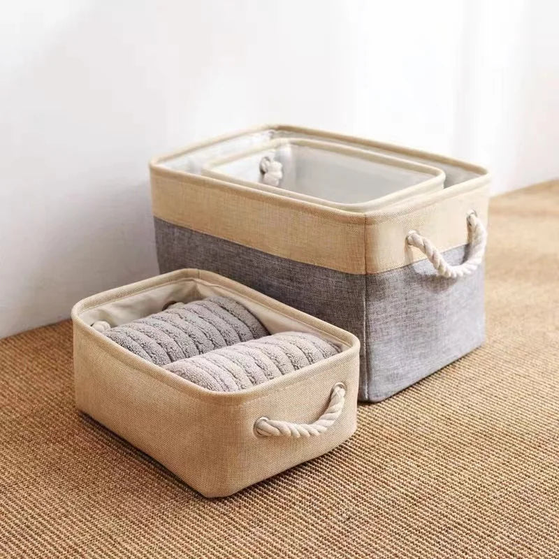 Personalized Pet Toy Storage Basket Cat And Dog Toy Storage Box Foldable Home Organizer Accessories Storage Basket