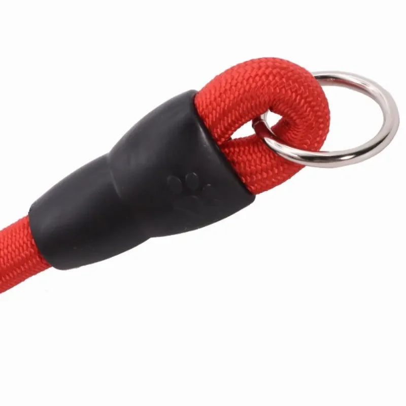 Hundehalsband P-Kette zum Gassigehen mit dem Hund Verstellbares Hundehalsband P-Seil Haustierhalsbänder Nylon Hundegeschirr Welpentrainingsseil Heimtierbedarf