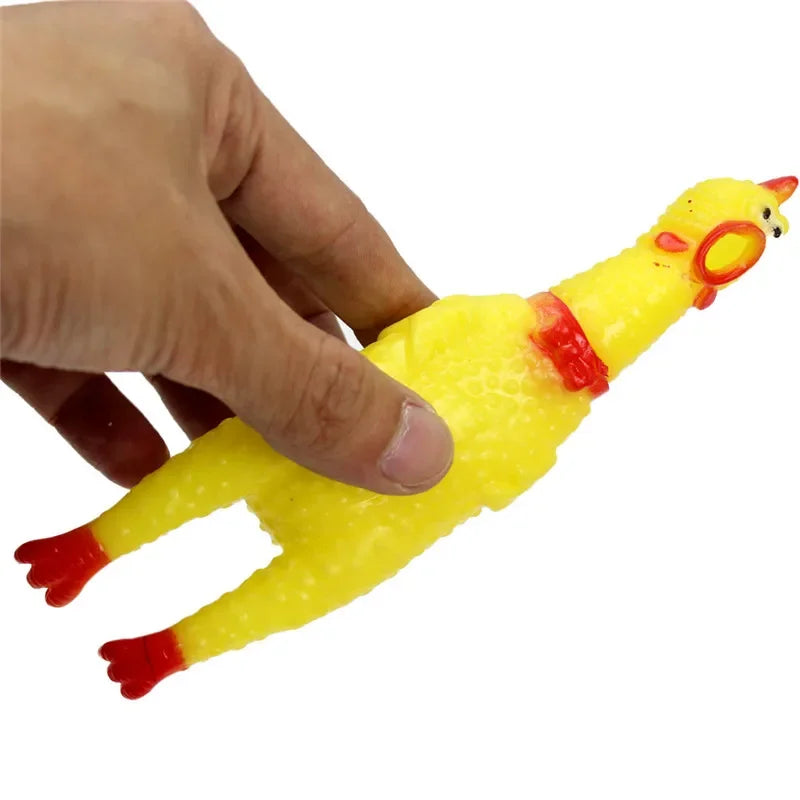 30 cm 17 cm 41 cm Schreiendes Huhn Squeeze Sound Spielzeug Haustiere Spielzeug Produkt Hundespielzeug Schrillendes Dekompressionswerkzeug Lustige Gadgets