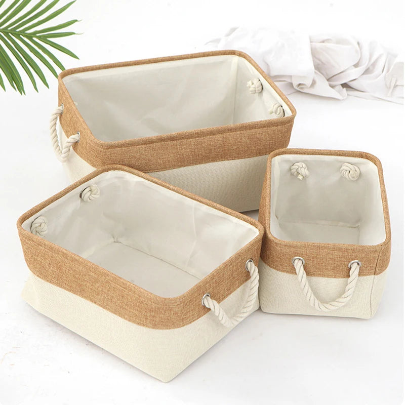 Personalized Pet Toy Storage Basket Cat And Dog Toy Storage Box Foldable Home Organizer Accessories Storage Basket