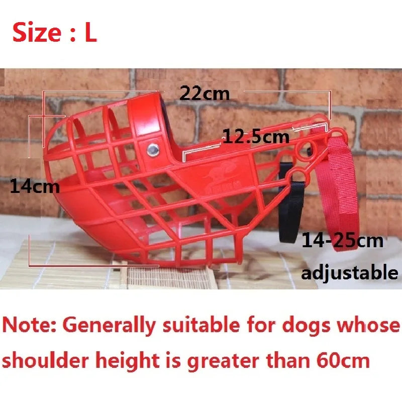 Pet Dog Muzzle Breathable Basket Muzzles Large Dogs Stop Biting Barking Chewing For Greyhound Gree Whippet Dogs supplies